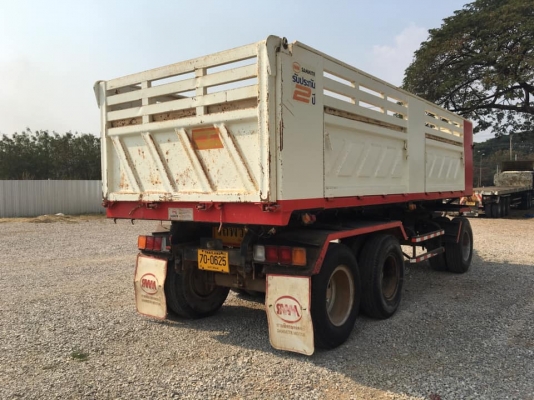 ขายหางพ่วงดั้มสามมิตร สามเพลาแท้