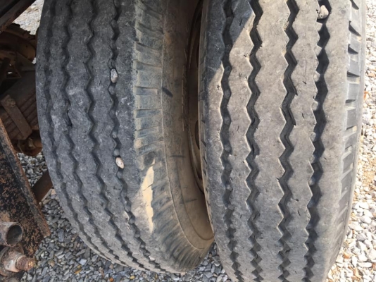 ขายหางพ่วงดั้มสามมิตร สามเพลาแท้