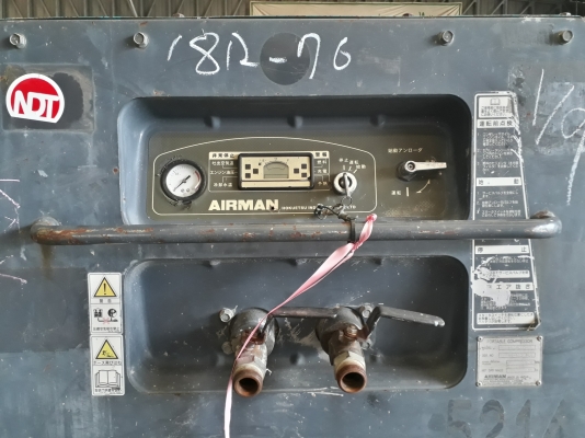เครื่องปั๊มลม 100CFM : AIRMAN PDS100S-5B2 นำเข้าจากญี่ปุ่น โทร. 080-6565422 (หนิง)