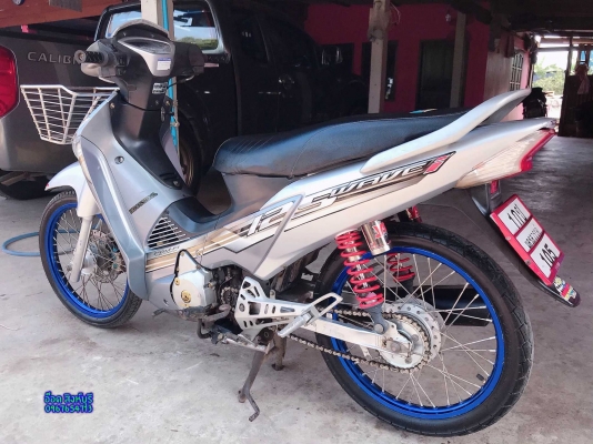 ขาย Wave125i หัวฉีด ปี49 เครื่องเดิมๆ พร้อมใช้ ทะเบียนพร้อมโอน ภาษี60 ขายถูกๆ