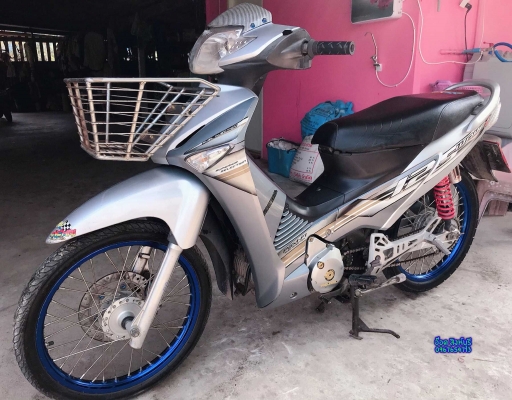 ขาย Wave125i หัวฉีด ปี49 เครื่องเดิมๆ พร้อมใช้ ทะเบียนพร้อมโอน ภาษี60 ขายถูกๆ