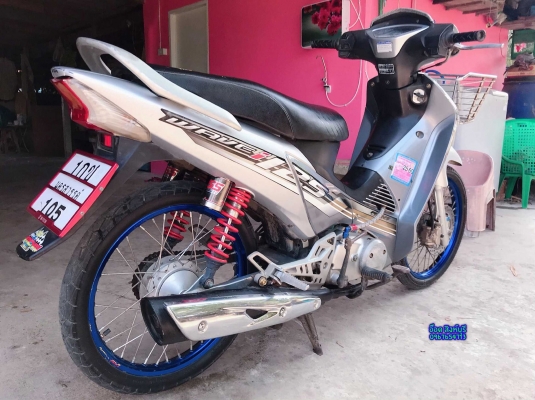 ขาย Wave125i หัวฉีด ปี49 เครื่องเดิมๆ พร้อมใช้ ทะเบียนพร้อมโอน ภาษี60 ขายถูกๆ