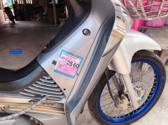 ขาย Wave125i หัวฉีด ปี49 เครื่องเดิมๆ พร้อมใช้ ทะเบียนพร้อมโอน ภาษี60 ขายถูกๆ