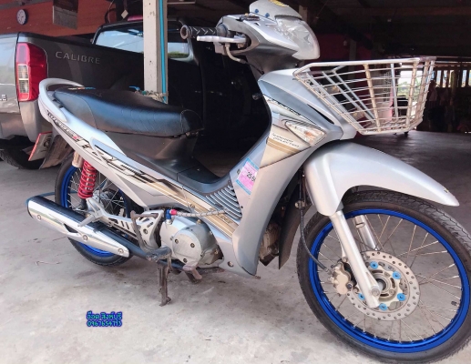 ขาย Wave125i หัวฉีด ปี49 เครื่องเดิมๆ พร้อมใช้ ทะเบียนพร้อมโอน ภาษี60 ขายถูกๆ