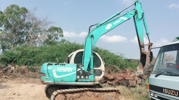 Kobelco SK100 Mack5  ธรรมดา ไฟฟ้าครบ เครื่องปั้มดี พร้อมใช้