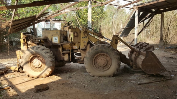 ขายตามสภาพ รถตัก CAT 910 80U รถต้องเก็บเช็คสภาพก่อนใช้งาน เครื่องไม่ติด เกียร์ดี ยางสวย ราคาต่อรองได้