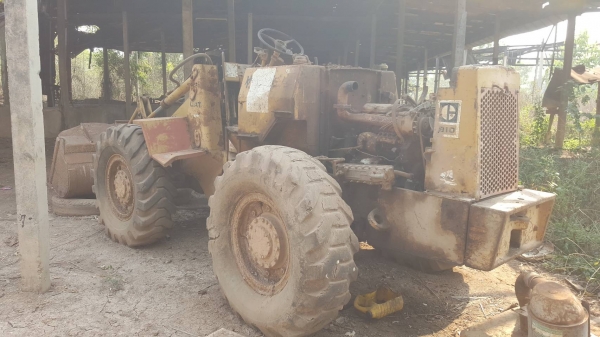 ขายตามสภาพ รถตัก CAT 910 80U รถต้องเก็บเช็คสภาพก่อนใช้งาน เครื่องไม่ติด เกียร์ดี ยางสวย ราคาต่อรองได้