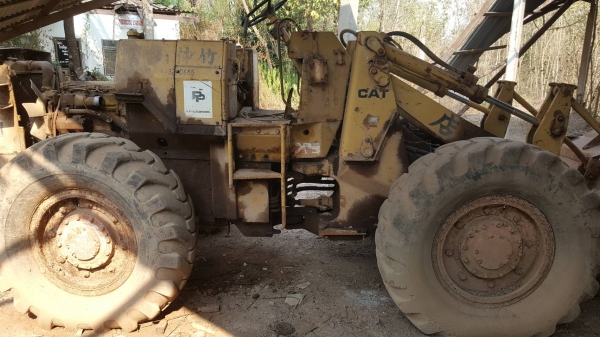 ขายตามสภาพ รถตัก CAT 910 80U รถต้องเก็บเช็คสภาพก่อนใช้งาน เครื่องไม่ติด เกียร์ดี ยางสวย ราคาต่อรองได้