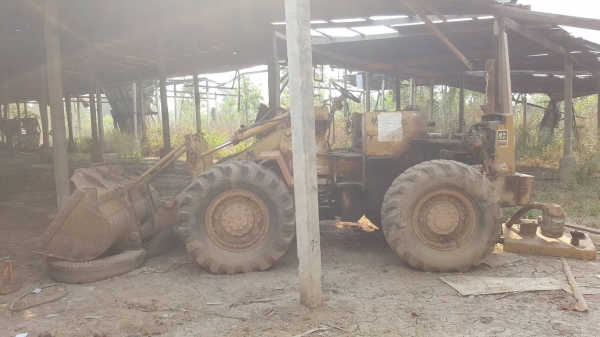 ขายตามสภาพ รถตัก CAT 910 80U รถต้องเก็บเช็คสภาพก่อนใช้งาน เครื่องไม่ติด เกียร์ดี ยางสวย ราคาต่อรองได้