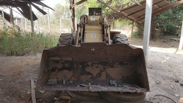 ขายตามสภาพ รถตัก CAT 910 80U รถต้องเก็บเช็คสภาพก่อนใช้งาน เครื่องไม่ติด เกียร์ดี ยางสวย ราคาต่อรองได้