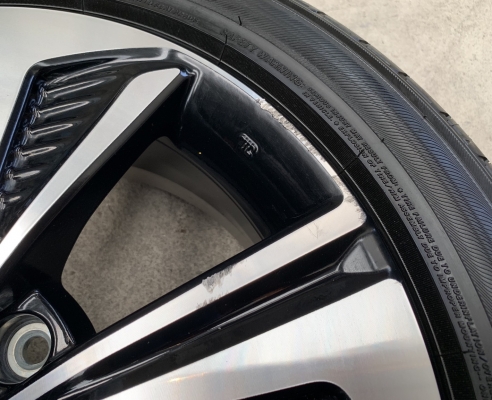 ล้อแม็ก Honda Civic FK ขอบ 17 พร้อมยาง 215-50-17 Yokohama ลงพื้นปี 18 แม็กเดิม ไม่ดุ้ง ไม่คด ดอกยางเต็มๆทุกเส้น