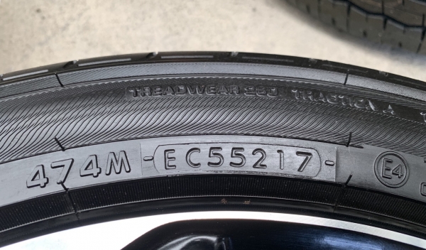 ล้อแม็ก Honda Civic FK ขอบ 17 พร้อมยาง 215-50-17 Yokohama ลงพื้นปี 18 แม็กเดิม ไม่ดุ้ง ไม่คด ดอกยางเต็มๆทุกเส้น