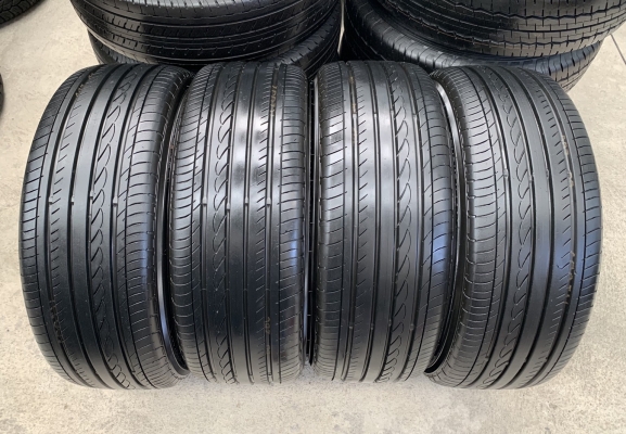 ล้อแม็ก Honda Civic FK ขอบ 17 พร้อมยาง 215-50-17 Yokohama ลงพื้นปี 18 แม็กเดิม ไม่ดุ้ง ไม่คด ดอกยางเต็มๆทุกเส้น