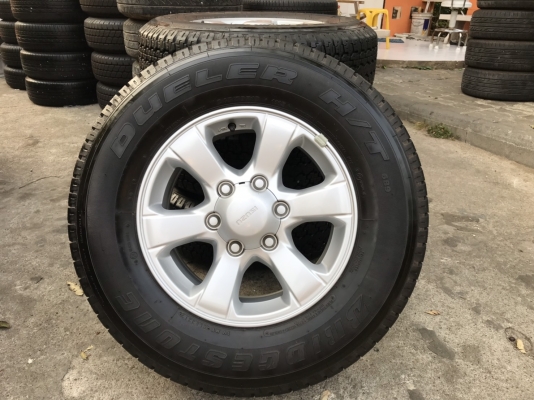 ล้อ isuzu ขอบ 16  พร้อมยางป้ายแดงปี 18