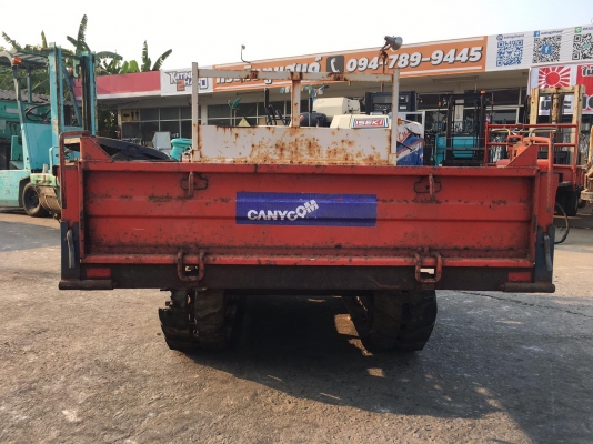 รถบรรทุกตีนตะขาบ รุ่นใหญ่ เดินตาม ยี่ห้อ MITSUBISHI เครื่องยนต์เบนซิน 7แรง