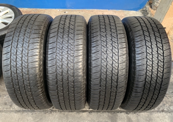 ล้อแม็ก Toyota New Fortuner ขอบ 18 พร้อมยาง 265-60-18 Bridgestone ปี 16 สภาพดี ดอกเต็มๆทุกเส้น