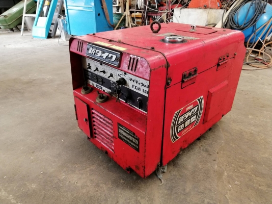 ตู้เชื่อมพร้อมปั่นไฟเก่าญี่ปุ่น Shindaiwa