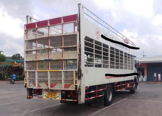 6ล้อช่วงยาว7.60ม(รถ(เฉพาะกิจบรรทุกมอเตอร์ใซด์)2ชั้นมีลิฟท้าย Isuzu FTR240ปี59สวยมาก 6ล้อช่วงยาว7.60ม(รถ(เฉพาะกิจบรรทุกมอเตอร์ใซด์)2ชั้นมีลิฟท้าย Isuzu FTR240ปี59สวยมาก