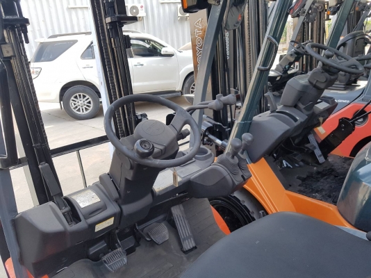 TOYOTA 1.5 ตัน รุ่น8  ดีเซล เกียร์ธรรมดา รถสวย 1,XXX ชม. ญี่ปุ่นมือสอง ไม่เคยใช้ในไทย ชมเครื่องจักร โฟล์คลิฟท์ รอก นับ1,000รายการจากญี่ปุ่นwww.paholgroup.com