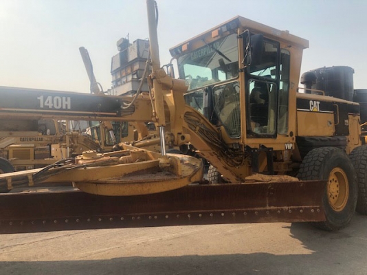 รถเกรด Cat140H-APM ปี 2004 พร้อมสแกนริฟาย เก่านอกแท้