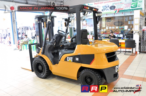 ขายรถโฟล์คลิฟท์มือสอง CAT รุ่น DP30NT-T14E-30100 นำเข้าจากประเทศญี่ปุ่น 100\% ไม่เคยใช้งานในไทย ขายรถโฟล์คลิฟท์มือสอง CAT รุ่น DP30NT-T14E-30100 นำเข้าจากประเทศญี่ปุ่น 100\% ไม่เคยใช้งานในไทย