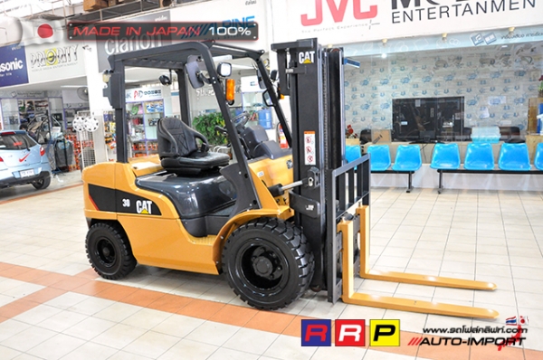 ขายรถโฟล์คลิฟท์มือสอง CAT รุ่น DP30NT-T14E-30100 นำเข้าจากประเทศญี่ปุ่น 100\% ไม่เคยใช้งานในไทย ขายรถโฟล์คลิฟท์มือสอง CAT รุ่น DP30NT-T14E-30100 นำเข้าจากประเทศญี่ปุ่น 100\% ไม่เคยใช้งานในไทย
