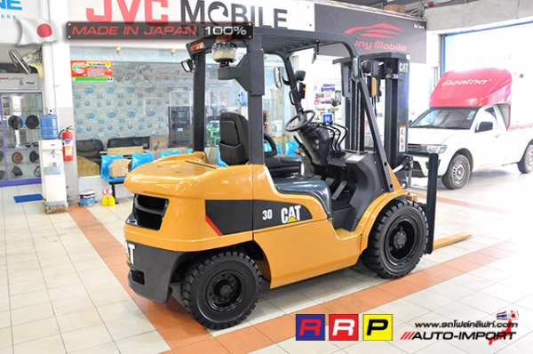 ขายรถโฟล์คลิฟท์มือสอง CAT รุ่น DP30NT-T14E-30100 นำเข้าจากประเทศญี่ปุ่น 100\% ไม่เคยใช้งานในไทย ขายรถโฟล์คลิฟท์มือสอง CAT รุ่น DP30NT-T14E-30100 นำเข้าจากประเทศญี่ปุ่น 100\% ไม่เคยใช้งานในไทย
