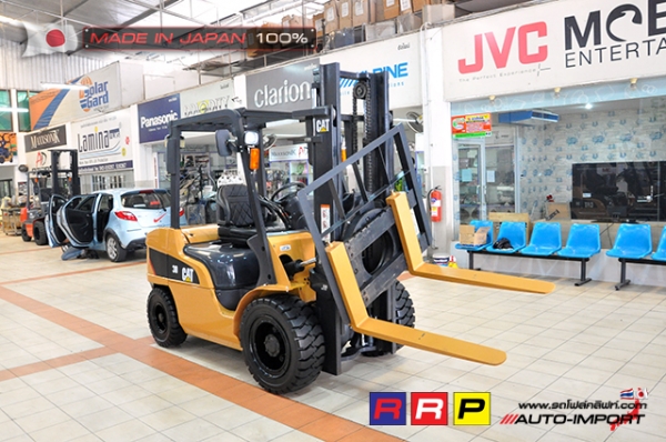 ขายรถโฟล์คลิฟท์มือสอง CAT รุ่น DP30NT-T14E-30100 นำเข้าจากประเทศญี่ปุ่น 100\% ไม่เคยใช้งานในไทย ขายรถโฟล์คลิฟท์มือสอง CAT รุ่น DP30NT-T14E-30100 นำเข้าจากประเทศญี่ปุ่น 100\% ไม่เคยใช้งานในไทย