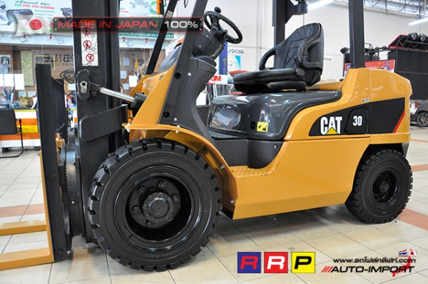 ขายรถโฟล์คลิฟท์มือสอง CAT รุ่น DP30NT-T14E-30100 นำเข้าจากประเทศญี่ปุ่น 100\% ไม่เคยใช้งานในไทย ขายรถโฟล์คลิฟท์มือสอง CAT รุ่น DP30NT-T14E-30100 นำเข้าจากประเทศญี่ปุ่น 100\% ไม่เคยใช้งานในไทย