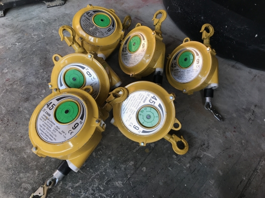 ขายอุปกรณ์เซฟตี้-ช่วยถือ Endo spring balancer 4.5-9Kg. made in Japan สภาพสวยมาก พร้อมใช้งาน มี 6ตัวครับ ราคาตัวละ 1,800 บาทพร้อมส่ง