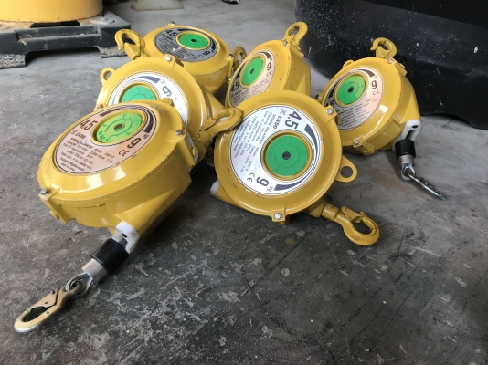 ขายอุปกรณ์เซฟตี้-ช่วยถือ Endo spring balancer 4.5-9Kg. made in Japan สภาพสวยมาก พร้อมใช้งาน มี 6ตัวครับ ราคาตัวละ 1,800 บาทพร้อมส่ง