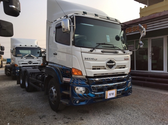 Hino Victor 344 แรง ปี 60 สิบล้อหัวลาก รถสวยเดิมพร้อมใช้งาน ทะเบียนพร้อม