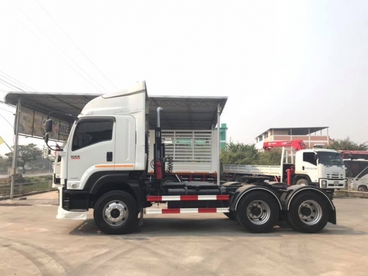 ISUZU GXZ 360 แรง EURO 3 ปี 58 รุ่นหน้าตึก รุ่นท่อทอง เบรคทิฟฟี่กระจกไฟฟ้า หัวเดิม เครื่องดี คลัซซีสวย ทะเบียนพร้อม