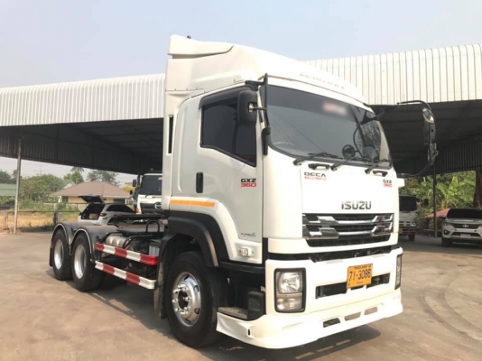 ISUZU GXZ 360 แรง EURO 3 ปี 58 รุ่นหน้าตึก รุ่นท่อทอง เบรคทิฟฟี่กระจกไฟฟ้า หัวเดิม เครื่องดี คลัซซีสวย ทะเบียนพร้อม