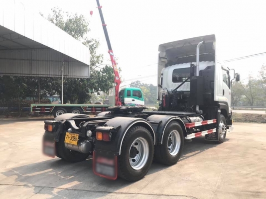 ISUZU GXZ 360 แรง EURO 3 ปี 58 รุ่นหน้าตึก รุ่นท่อทอง เบรคทิฟฟี่กระจกไฟฟ้า หัวเดิม เครื่องดี คลัซซีสวย ทะเบียนพร้อม