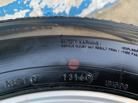 แม็ก Toyota Fortuner ขอบ 17 (ก้านใหญ่) พร้อมยาง 265-65-17 Dunlop ปี 16