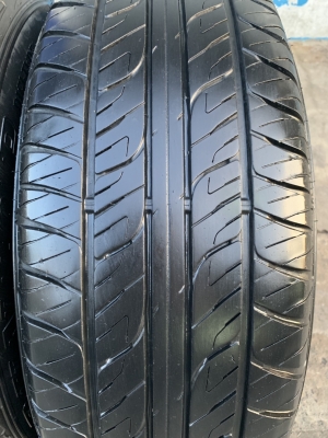 แม็ก Toyota Fortuner ขอบ 17 (ก้านใหญ่) พร้อมยาง 265-65-17 Dunlop ปี 16
