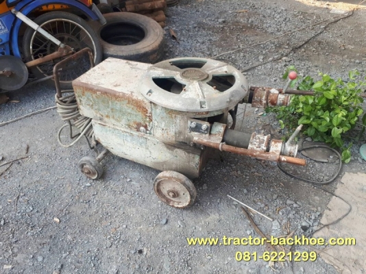 ขาย เครื่องปั๊มปูน ยิงปูน เข้าซอกตึก ที่แคบ ไฟ 110V ท่อ 2 นิ้ว เก่าญี่ปุ่นแท้ พร้อมใช้