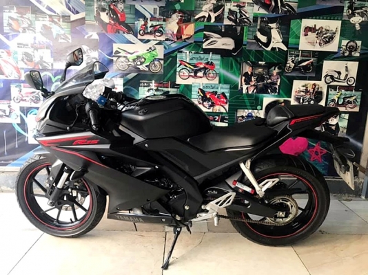 r15 2017 สีดำด้าน ตัวใหม่ 155 ซีซี โช๊คหน้า upside Down 59900