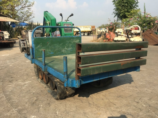 รถบรรทุกตีนตะขาบ เดินตาม ยี่ห้อ YANMAR รุ่น TC400A เครื่องยนต์เบนซิน 5แรง รถบรรทุกตีนตะขาบ เดินตาม ยี่ห้อ YANMAR รุ่น TC400A เครื่องยนต์เบนซิน 5แรง