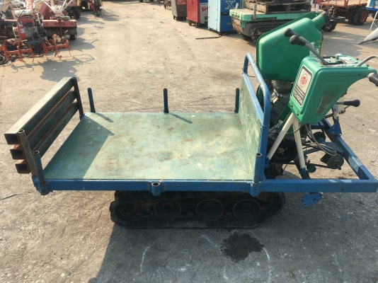 รถบรรทุกตีนตะขาบ เดินตาม ยี่ห้อ YANMAR รุ่น TC400A เครื่องยนต์เบนซิน 5แรง รถบรรทุกตีนตะขาบ เดินตาม ยี่ห้อ YANMAR รุ่น TC400A เครื่องยนต์เบนซิน 5แรง