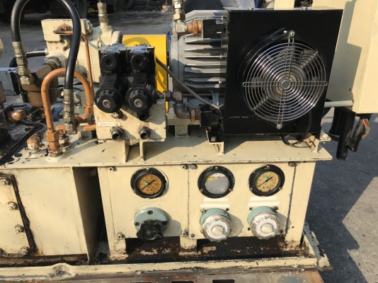 ขายชุดปั๊มน้ำมันไฮโดรลิค Nachi ขนาด 5HP. 380V made in Japan อุปกรณ์ควบคุมครบ พร้อมวาล์วคอนโทรล 24VDC 2ชุด สภาพสวยมาก พร้อมใช้งาน ขายชุดปั๊มน้ำมันไฮโดรลิค Nachi ขนาด 5HP. 380V made in Japan อุปกรณ์ควบคุมครบ พร้อมวาล์วคอนโทรล 24VDC 2ชุด สภาพสวยมาก พร้อมใช้งาน