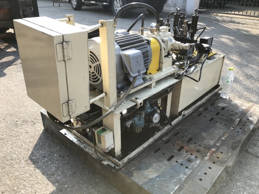 ขายชุดปั๊มน้ำมันไฮโดรลิค Nachi ขนาด 5HP. 380V made in Japan อุปกรณ์ควบคุมครบ พร้อมวาล์วคอนโทรล 24VDC 2ชุด สภาพสวยมาก พร้อมใช้งาน ขายชุดปั๊มน้ำมันไฮโดรลิค Nachi ขนาด 5HP. 380V made in Japan อุปกรณ์ควบคุมครบ พร้อมวาล์วคอนโทรล 24VDC 2ชุด สภาพสวยมาก พร้อมใช้งาน