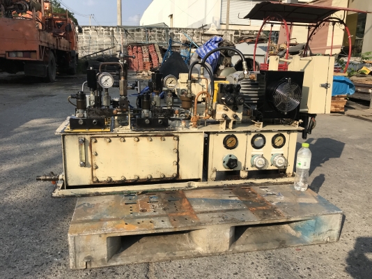 ขายชุดปั๊มน้ำมันไฮโดรลิค Nachi ขนาด 5HP. 380V made in Japan อุปกรณ์ควบคุมครบ พร้อมวาล์วคอนโทรล 24VDC 2ชุด สภาพสวยมาก พร้อมใช้งาน ขายชุดปั๊มน้ำมันไฮโดรลิค Nachi ขนาด 5HP. 380V made in Japan อุปกรณ์ควบคุมครบ พร้อมวาล์วคอนโทรล 24VDC 2ชุด สภาพสวยมาก พร้อมใช้งาน