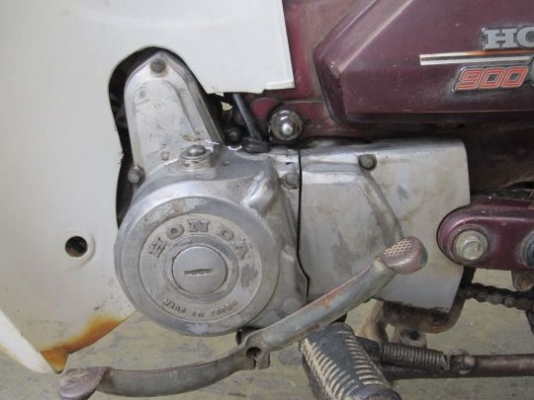 ขายด่วน Honda c900 &lsquo;Custom&rsquo; สตาร์ทมือ เดิมๆพร้อมใช้ เครื่องดีมาก เล่ม+ชุดโอนครบครับ กทม.