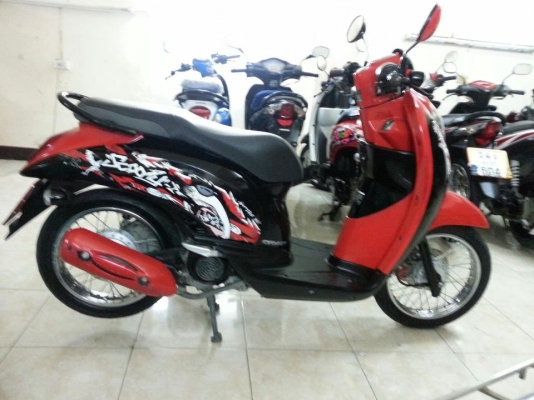 ถูกที่สุด ขายHONDA SCOOPY-i หัวฉีด ปี 2012 สี ดำ-แดง