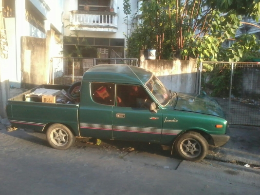 ขายกระบะเล็กมีแค๊บนั่งได้ติดแก๊ส ราคาถูก ด่วนครับ