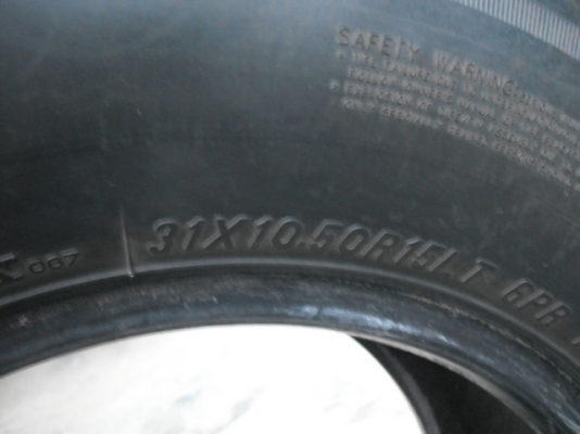 Mud Maxis Bighorn 31/10.5/15 สภาพดี