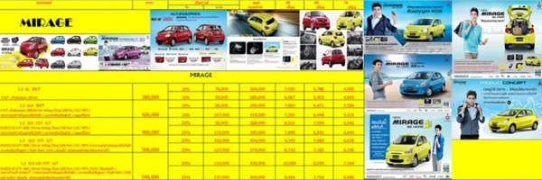 รับจอง มิตซูบิชิ มิราจและทุกรุ่น พร้อมข้อเสนอสุดเร้าใจดาวน์เพียง 20,000 บาทเป็นเจ้าของรถได้ทันทีรับฟรีประกันชั้นหนี่งเเละของเเถม ผ่อนนานสุด 84 เดือน