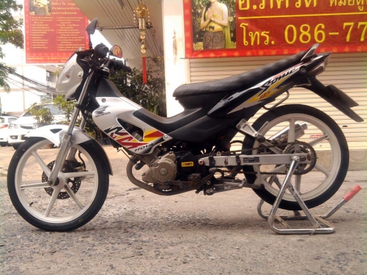 ขออนุญาติขาย  Honda Sonic 125 CC. รุ่นไมล์ขาว สีเทาดำ ล้อแม็ก